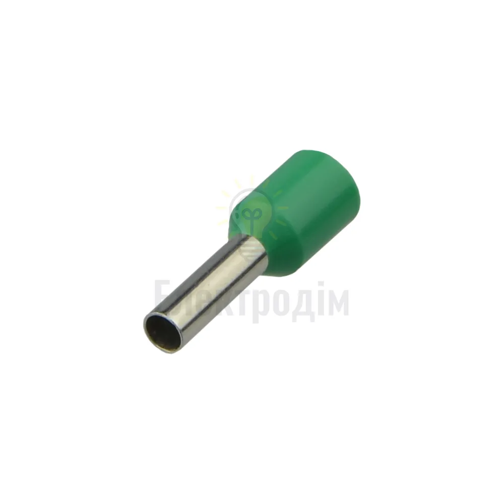 Наконечник трубчастий АСКО  HT  0,75-08 зелені (100шт) A0060010092 