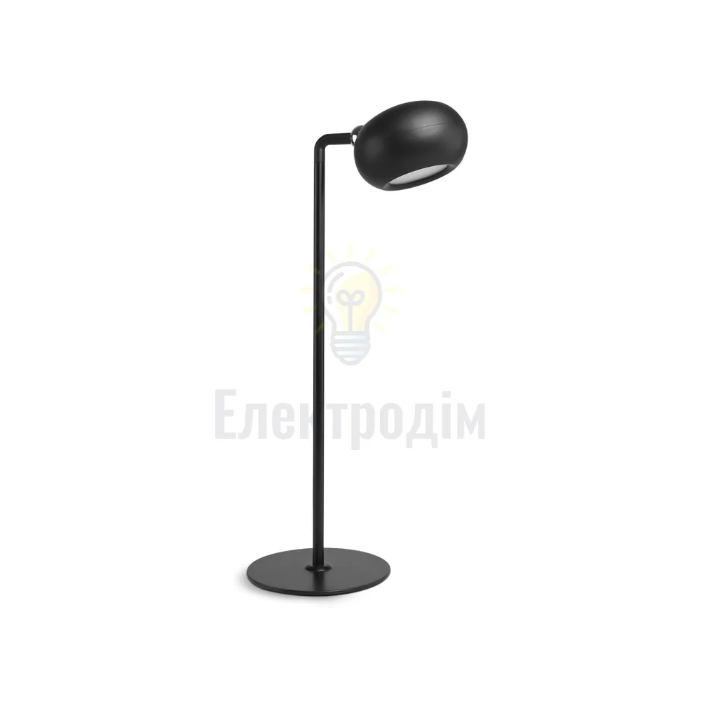 УЦІНКА LED лампа настiльна з акумулятором VIDEX VLE-TF18B 3W 3000-5500K Чорна VLE-TF18B  - фото 1
