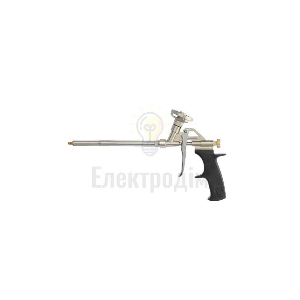 Герметик Силикон Пістолет для монтажної піни, металевий корпус, 4 нас PT-0603 