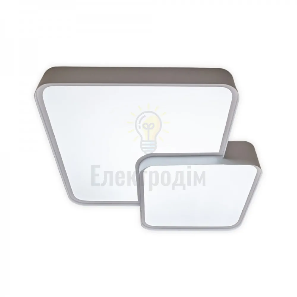AL6420ARD 60W квадрат 5100Lm 3000K-6500K 500*500*80mm TOUCH S 80244  - фото 3