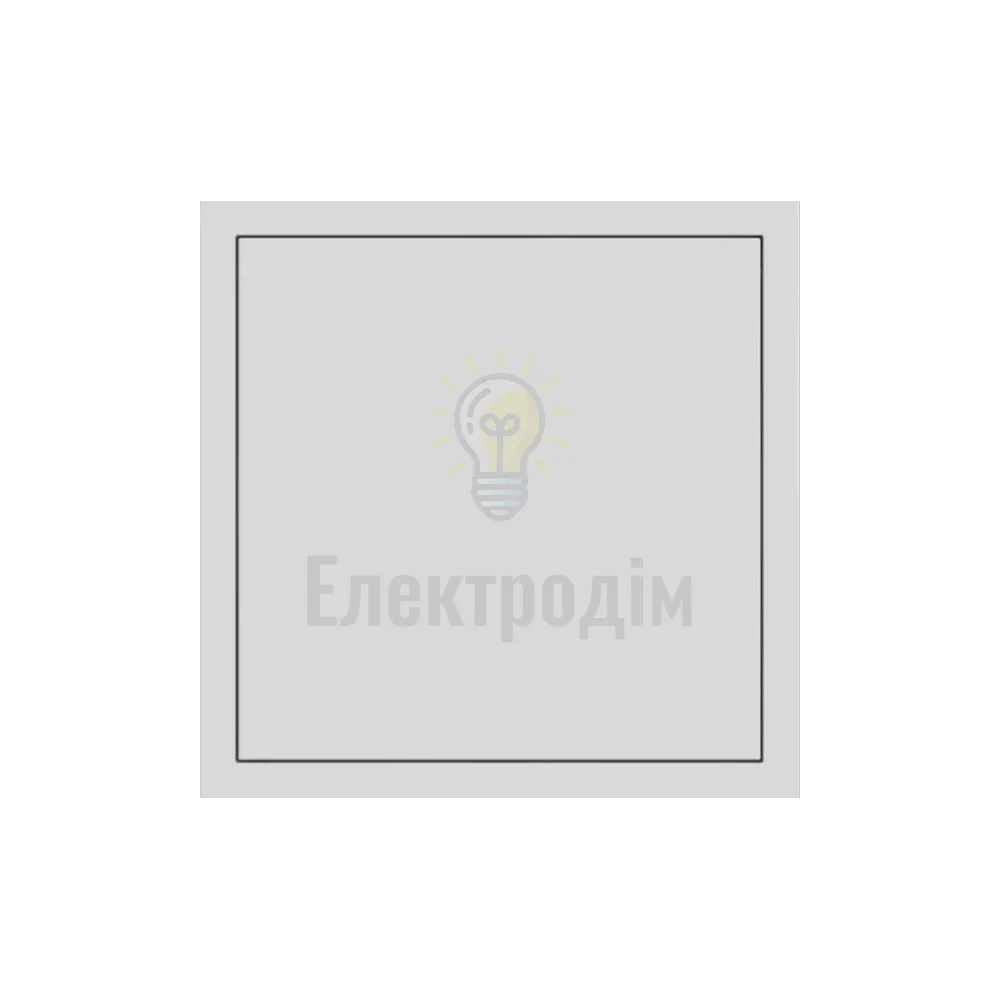 EV111B-W заглушка, механізм білий Soft 80726  - фото 1