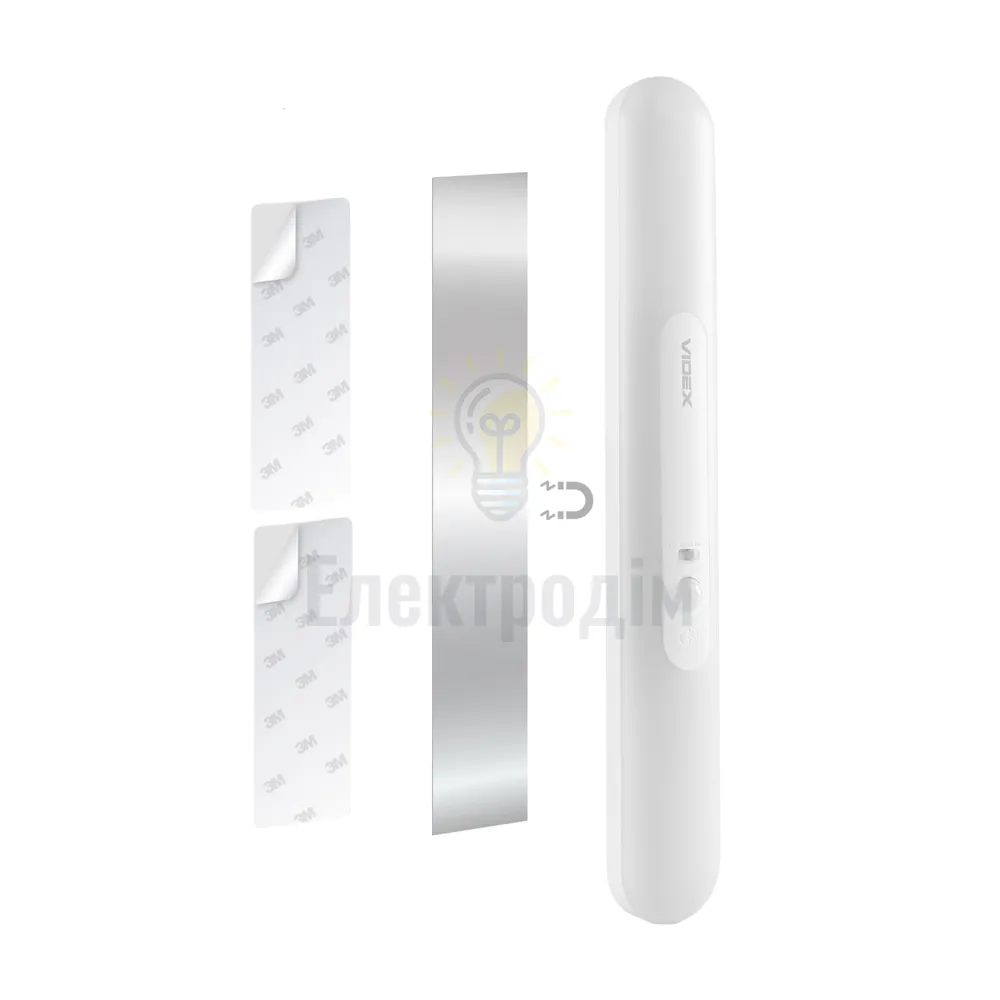 LED Світильник акумуляторний з датчиком руху VIDEX VL-NL013W-SR  - фото 11