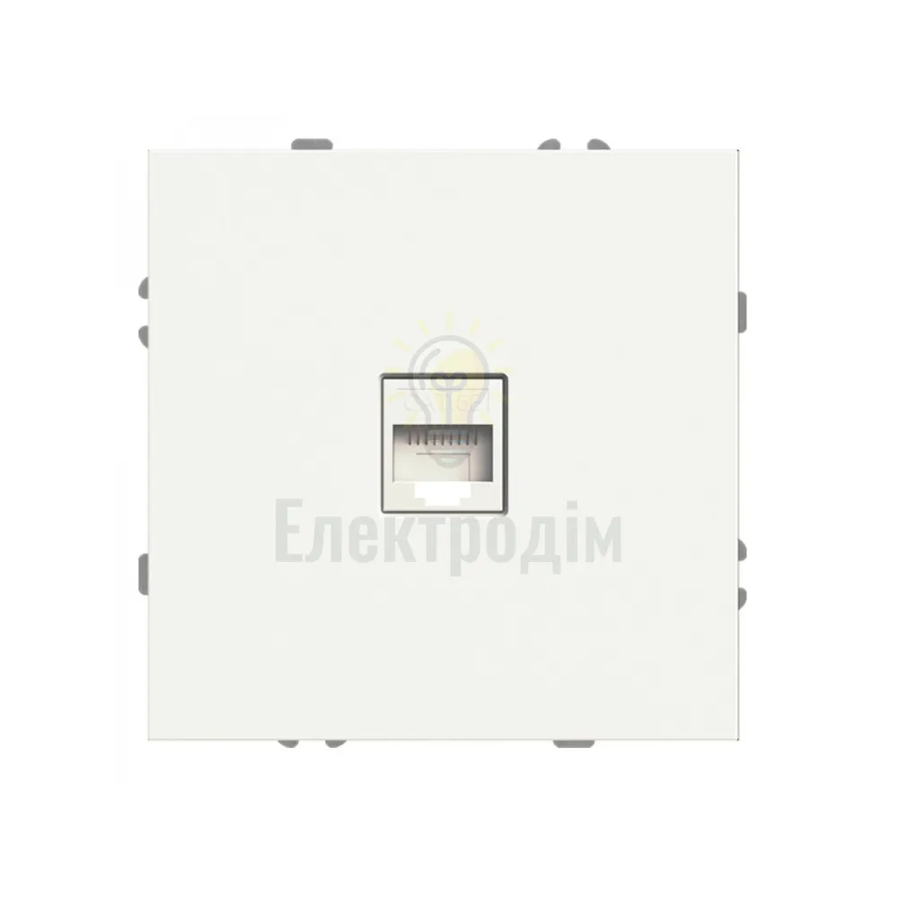 ER151PC-W розетка комп’ютерна, механізм білий Soft 80722  - фото 2