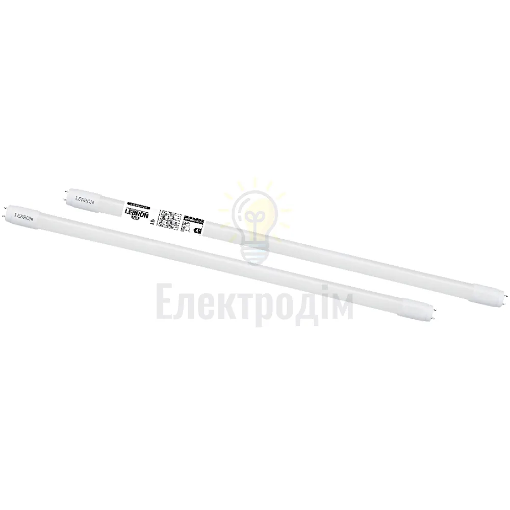 LED лампа LEBRON L-Т8, 9W, 600мм, G13, 6200K, 900Lm 16-43-06 