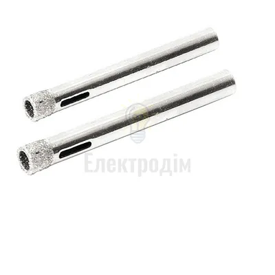 Свердло трубчасте GRANITE з алмазним напиленням для скла та плитки 6 мм 2 шт 2-01-206 — купити в Електродім