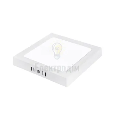 Світильник накладний LED 24W 3CCT 2270Lm ІР20 білий квадрат 016-084-0024-010 — купити в Електродім