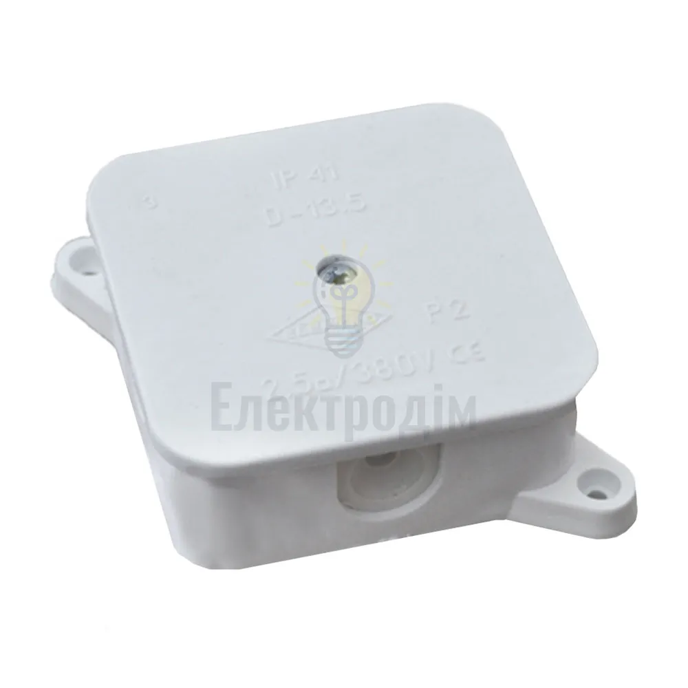Коробка монтажна Р-2 90х90х45мм,без клем Р-2 