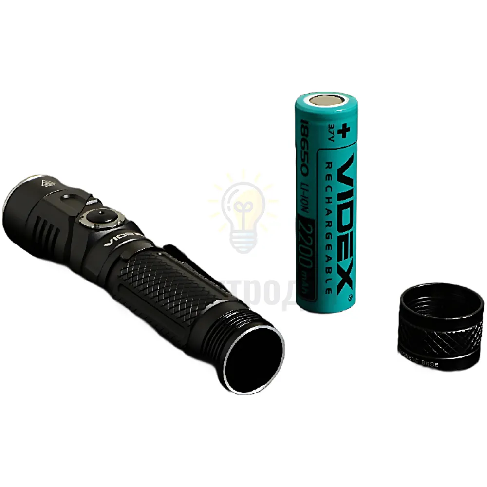 Портативний світлодіодний ліхтарик VLF- A105RH VIDEX 1200Lm 5000K  - фото 4