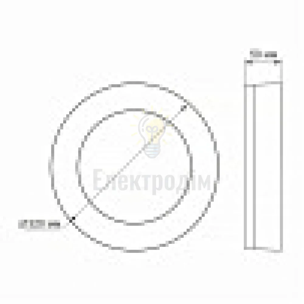 LED світильник ART IP65 круглий VIDEX 30W 5000K VL-BHFR-305B  - фото 2