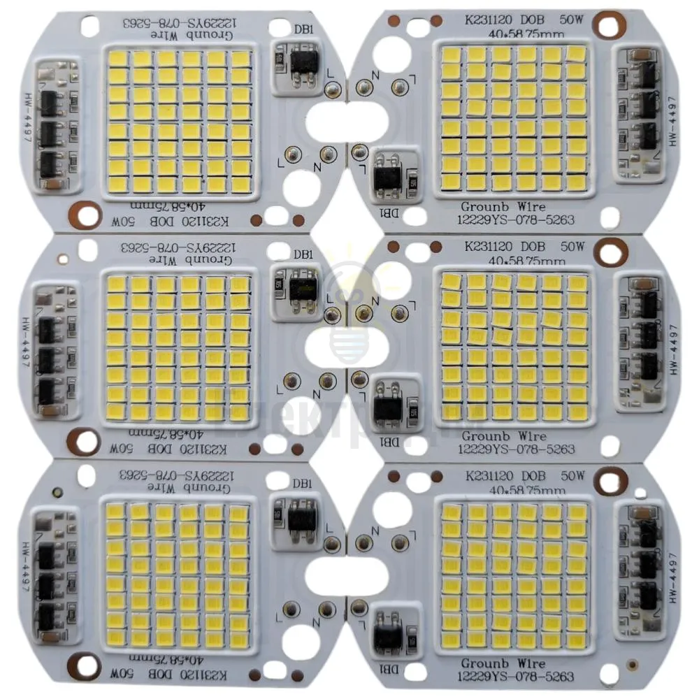 Матриця 50W 6000K SMD + IC драйвер 1014681 