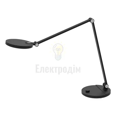 Violux Світильник настільний світлодіодний VIOLUX EVEREST чорний 8W 3000-6500K 600Lm 530101 — купити в Електродім