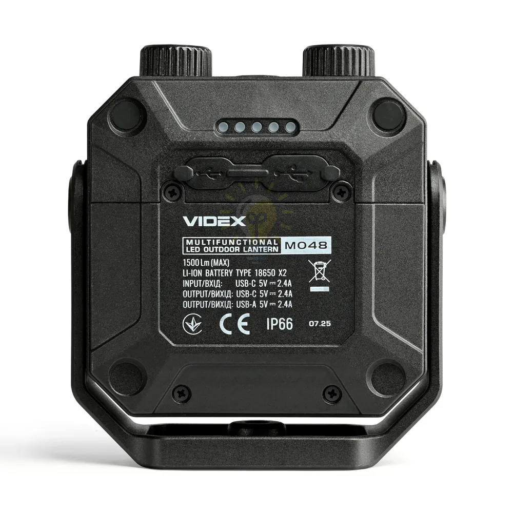 Портативний багатофункціональний ліхтарик VIDEX VLF-M048 1500Lm 5000K VLF-M048  - фото 11