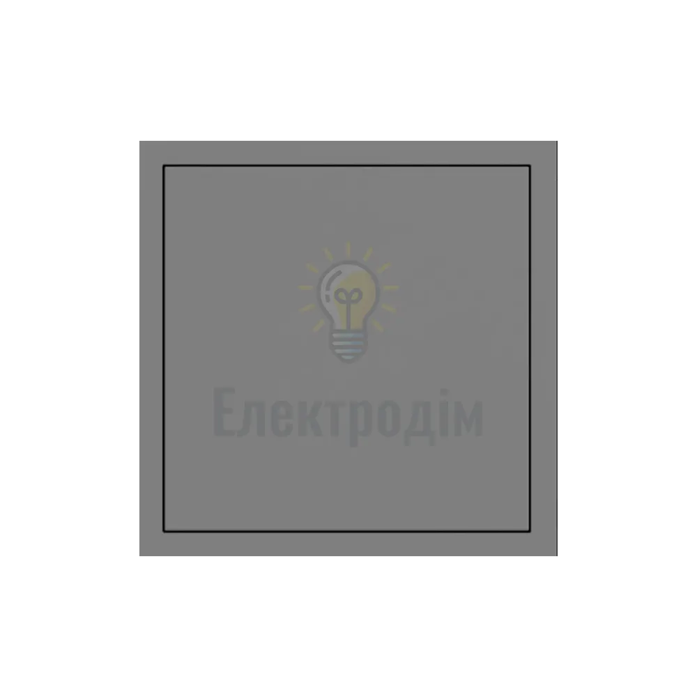 EV111B-G заглушка, механізм сірий Soft 80778  - фото 1