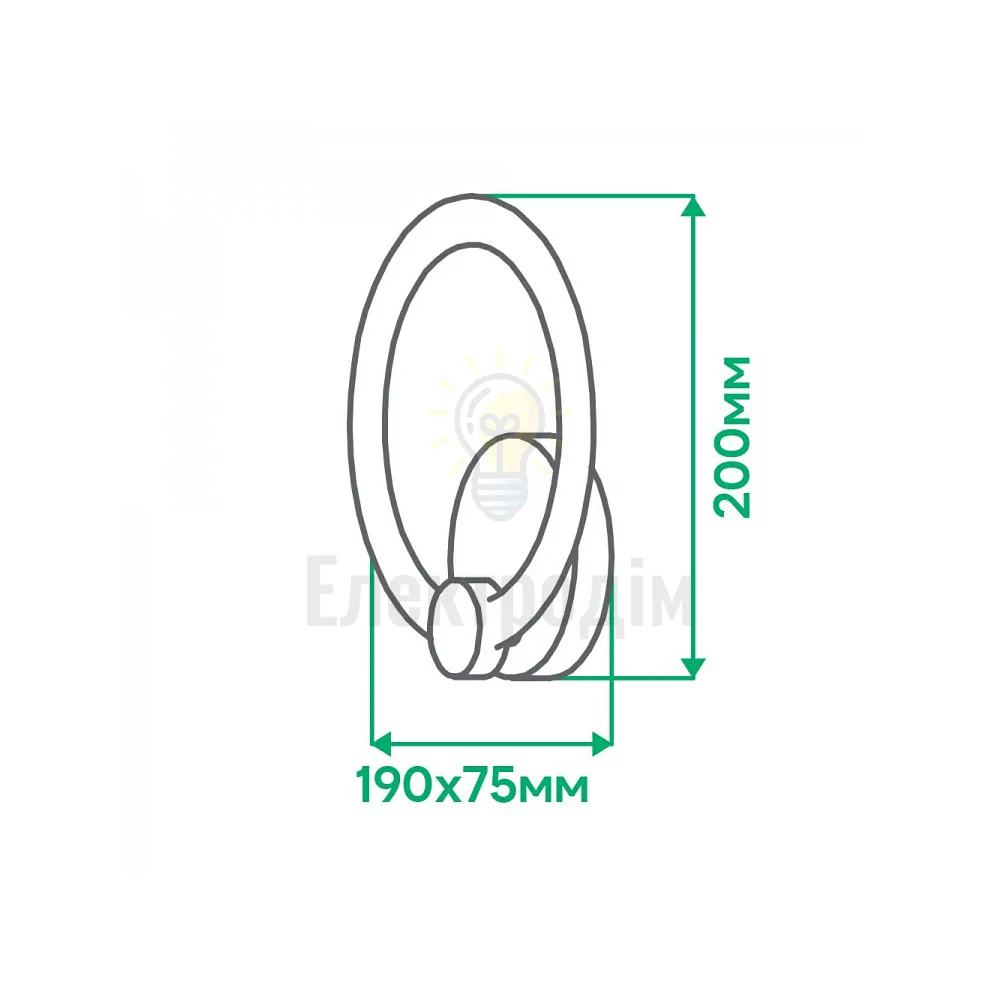 AL6130ARD 16W коло 1890Lm 3000K-6500K 190*200*75mm FELICITY 80070  - фото 3