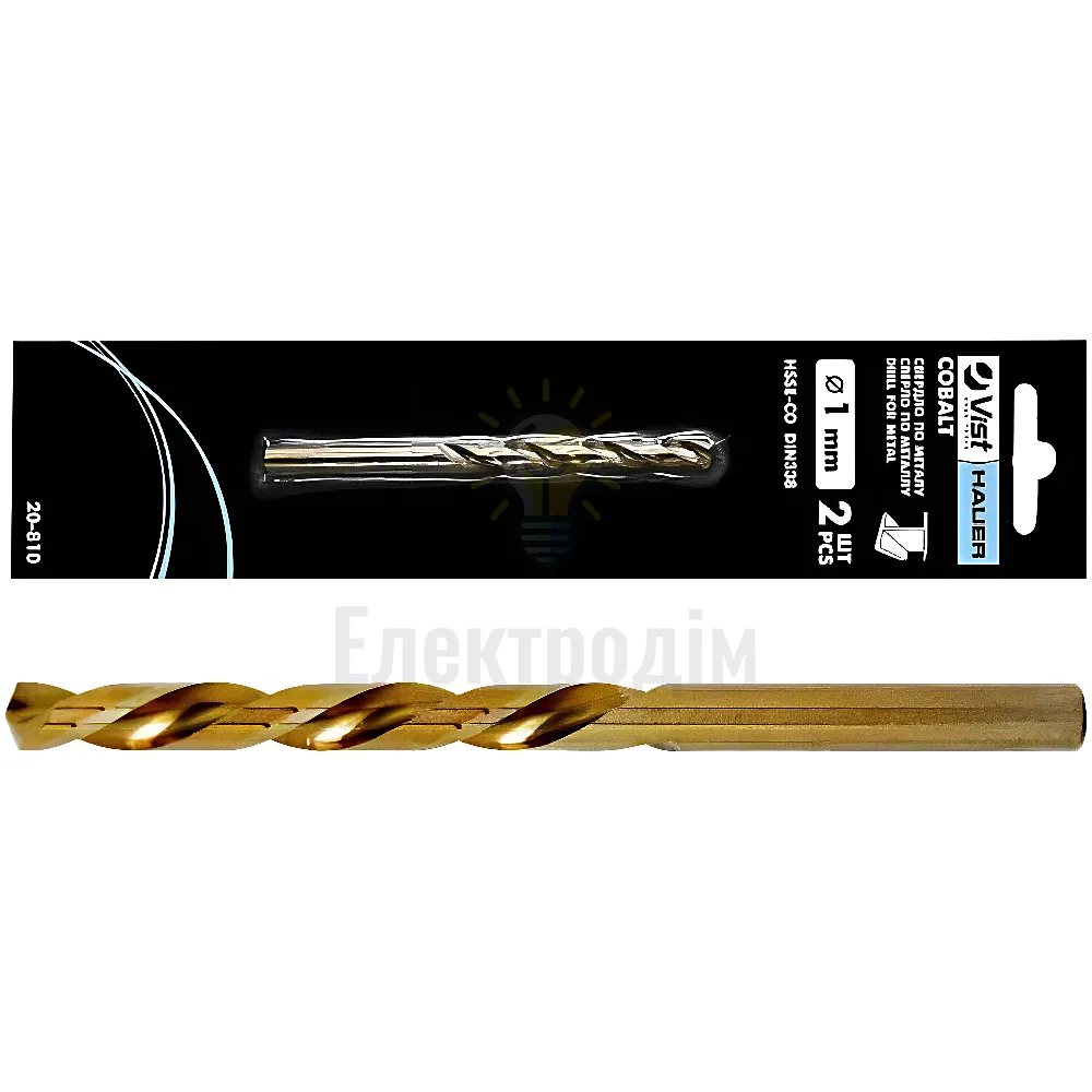 Свердло по металу HSS, Cobalt 4.2мм. 20-842 