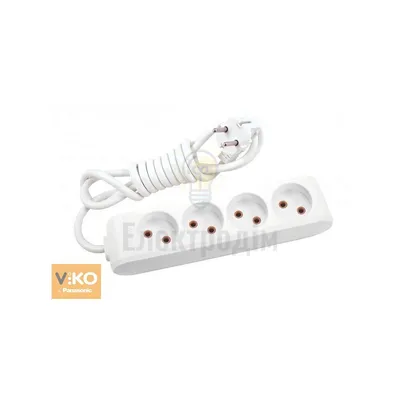 Подовжувач Vi-Ko 4/3м. Multi-Let 90112403-UA1 — купити в Електродім