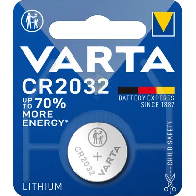 Батарейка VARTA CR 2032 (блістер-1 шт.) 6032101401 — купити в Електродім