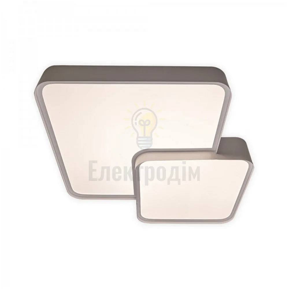 AL6420ARD 60W квадрат 5100Lm 3000K-6500K 500*500*80mm TOUCH S 80244  - фото 2