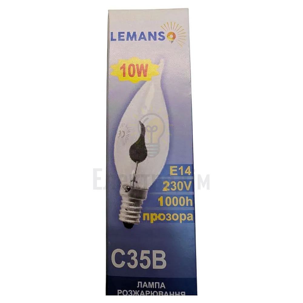 Lemanso Лампа Lemanso  C35B 10W E14 мерехтлива 97654 
