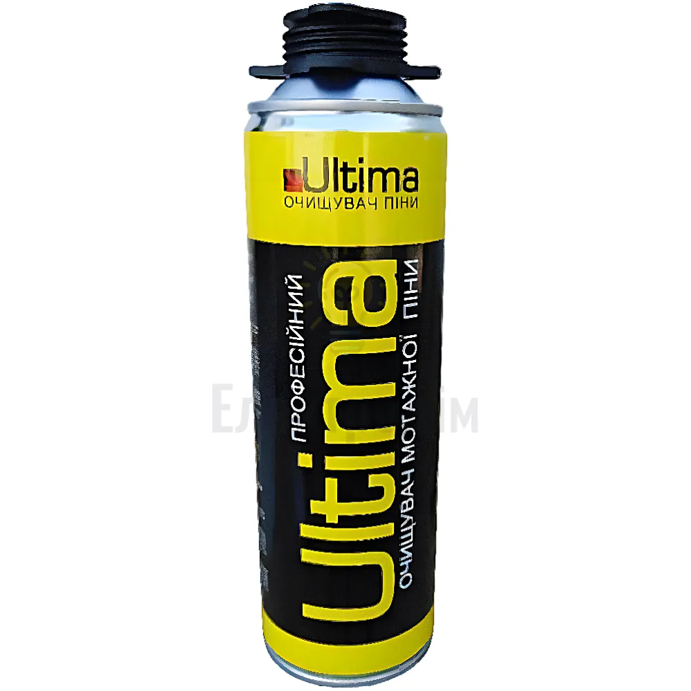 ULTIMA Очищувач монтажної піни, 500ml, 20 шт. ПТ-9647 