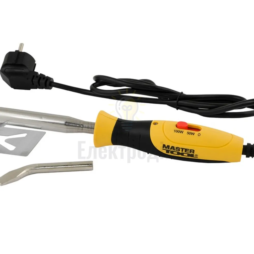 Паяльник електричний MASTERTOOL 50-100 Вт 220 V/50 Hz 470°С регульований 44-0016 