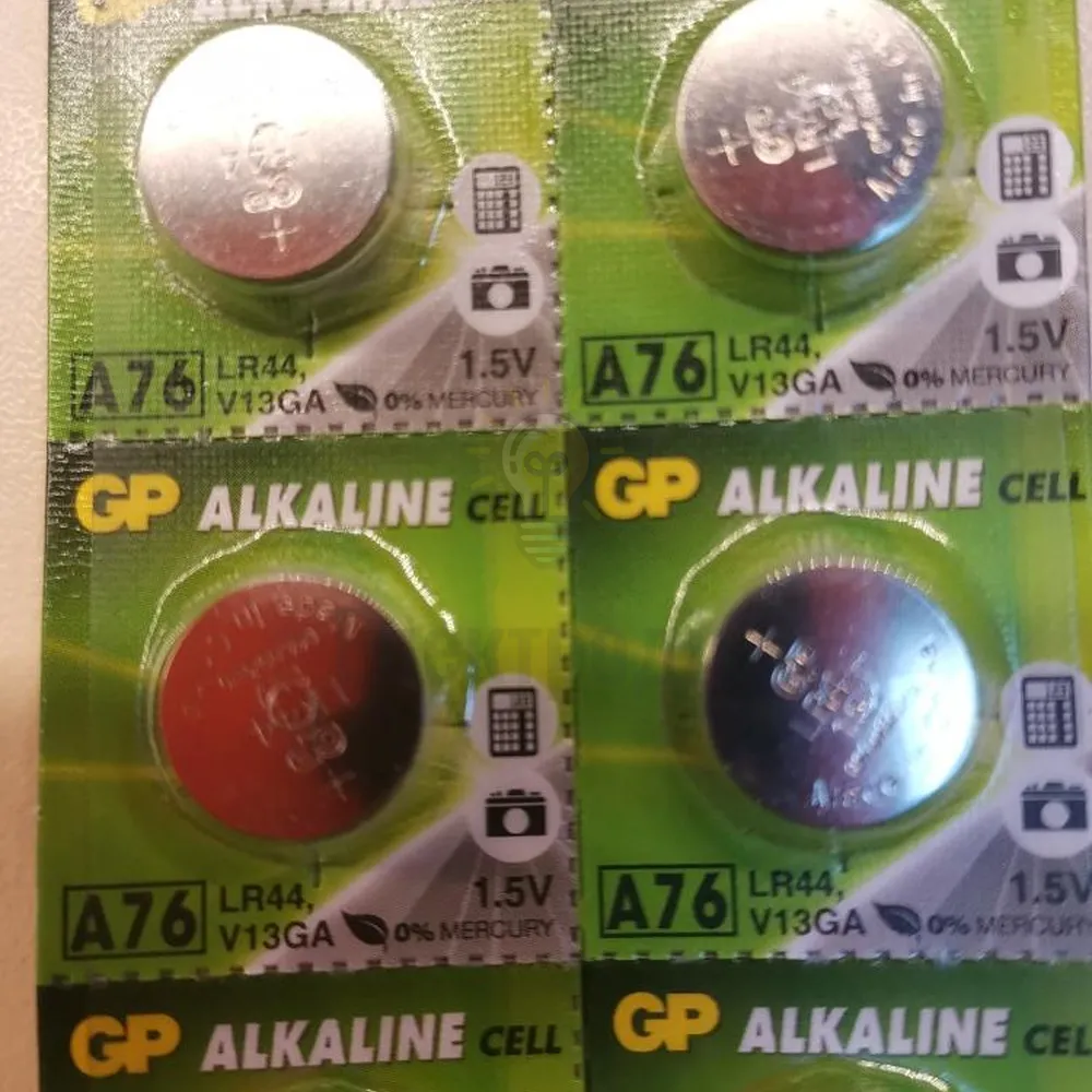 Батарейка GP Lithium G13 (A76.LR44) 