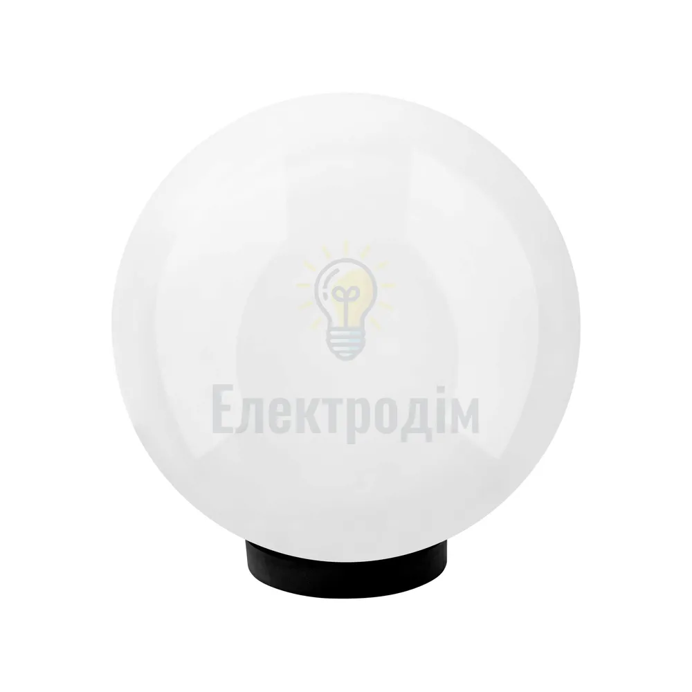 Світильник садово-парковий VIOLUX SFERA білий 350мм 100W Е27 ІР44 (1/2) 500150 