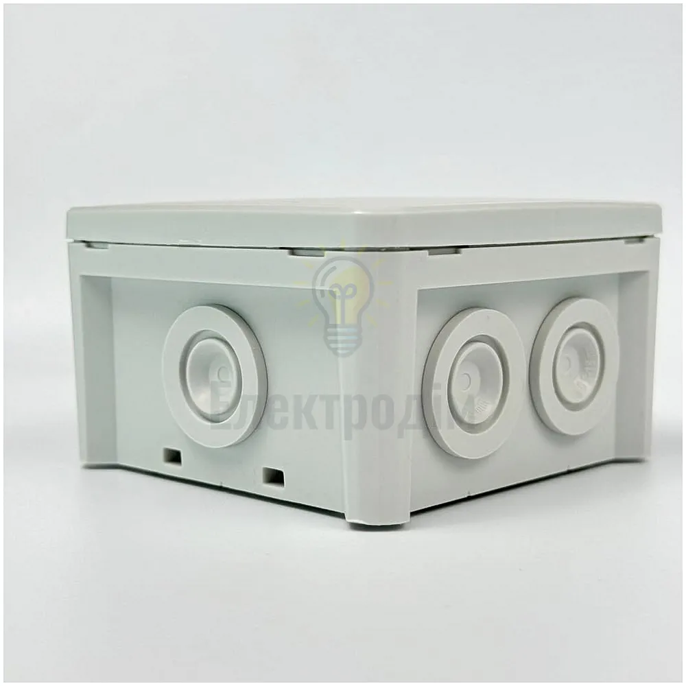 Коробка розподільча СКІМ K85 88х88х52 сіра IP55 В1102006  - фото 9