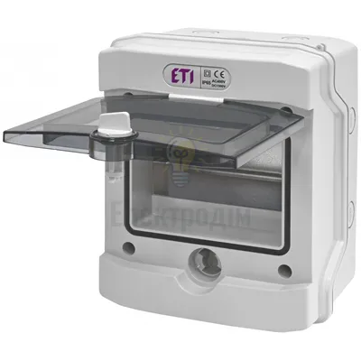 Пластиковий щит ECH  6G (6мод.зовн.встан.IP65) 1101176 — купити в Електродім
