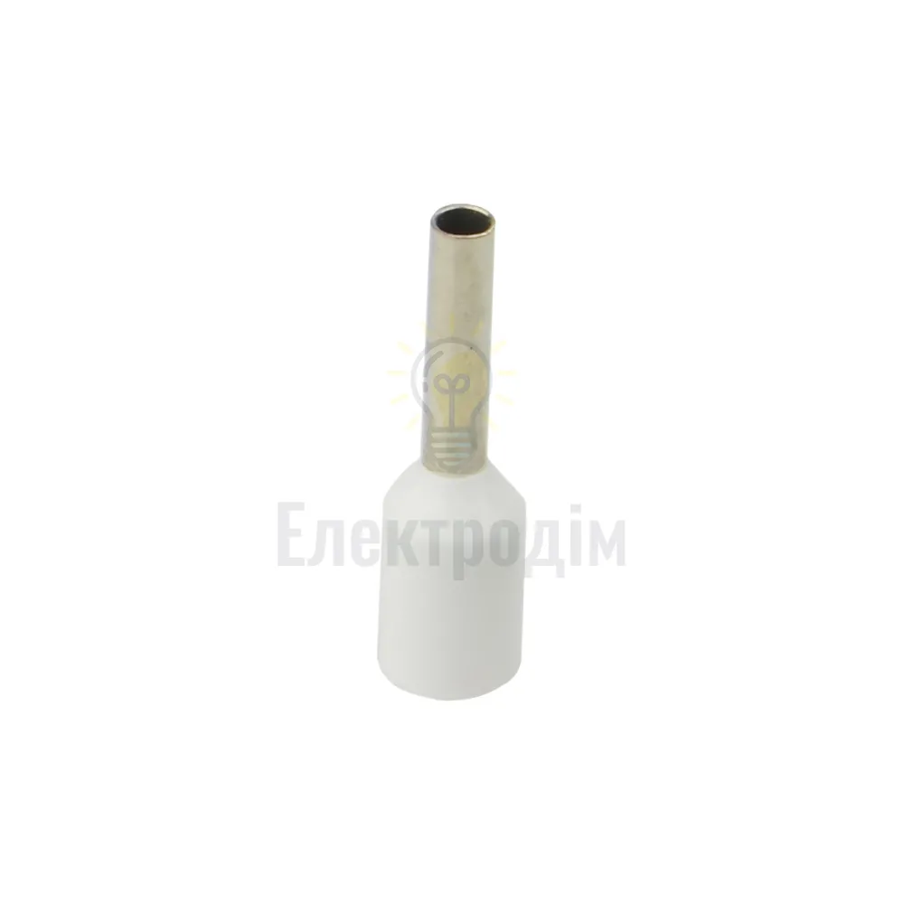 Наконечник трубчастий АСКО  HT  0,75--08 білі (100шт) A0060010062  - фото 1