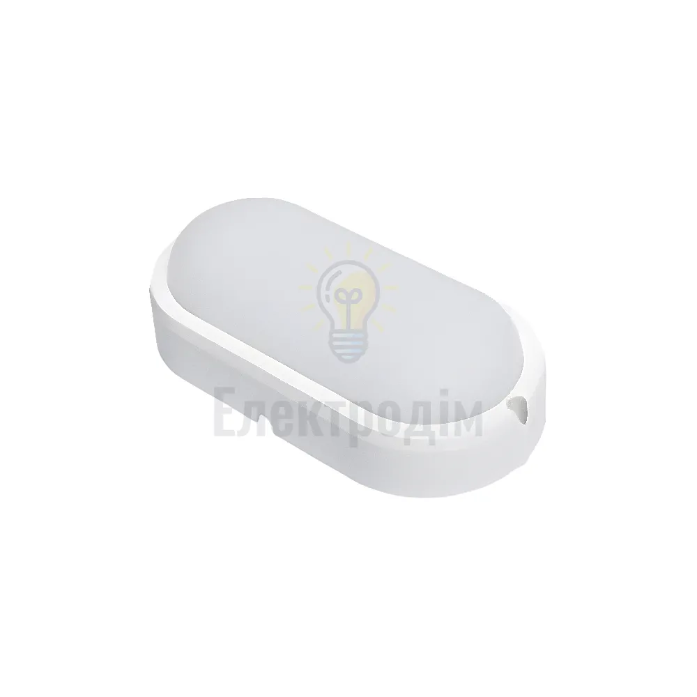LED Світильник овал 20w  6000K IP65 BSO-20C 