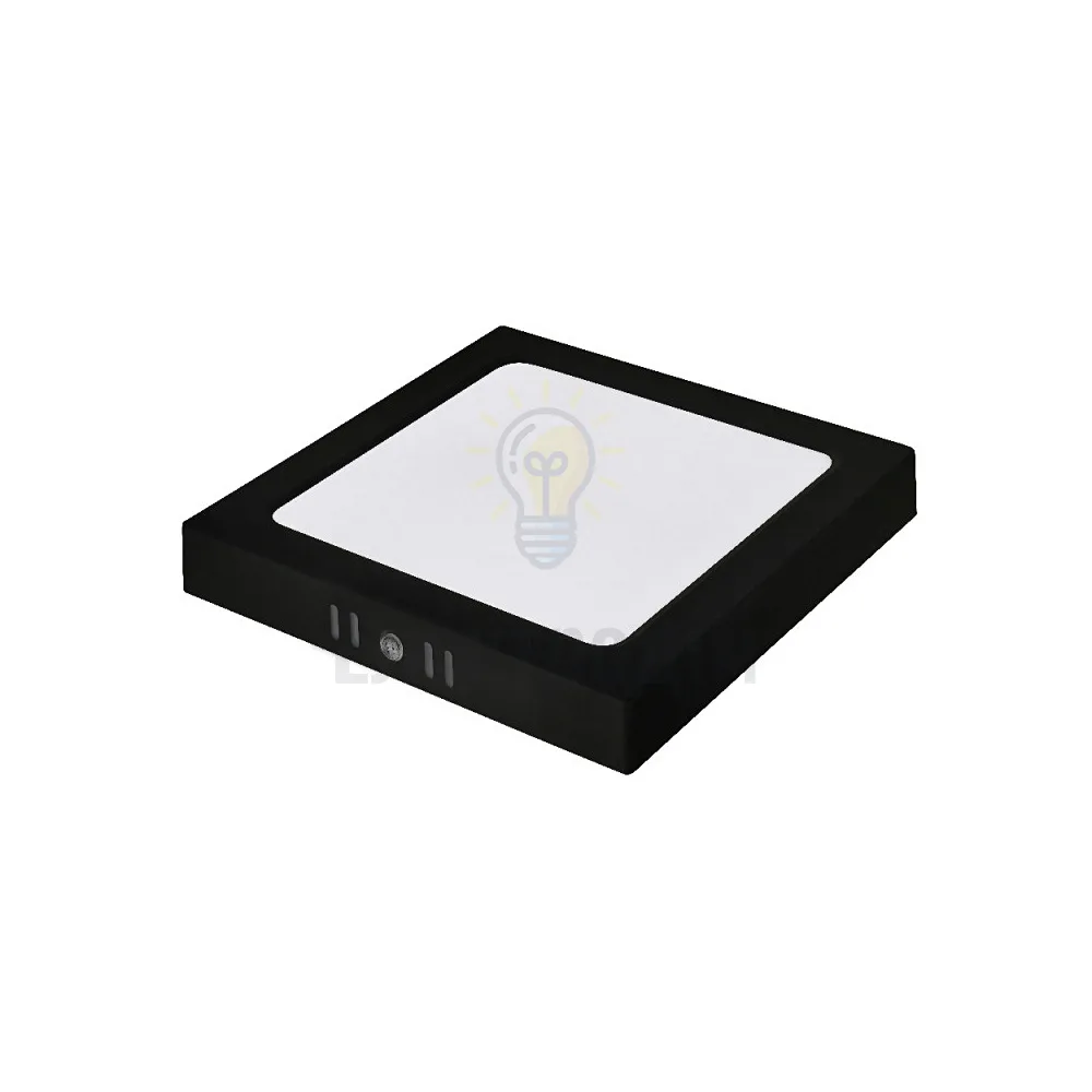Світильник накладний LED 18W 3CCT 1660Lm ІР20 чорний квадрат 016-084-0018-020 