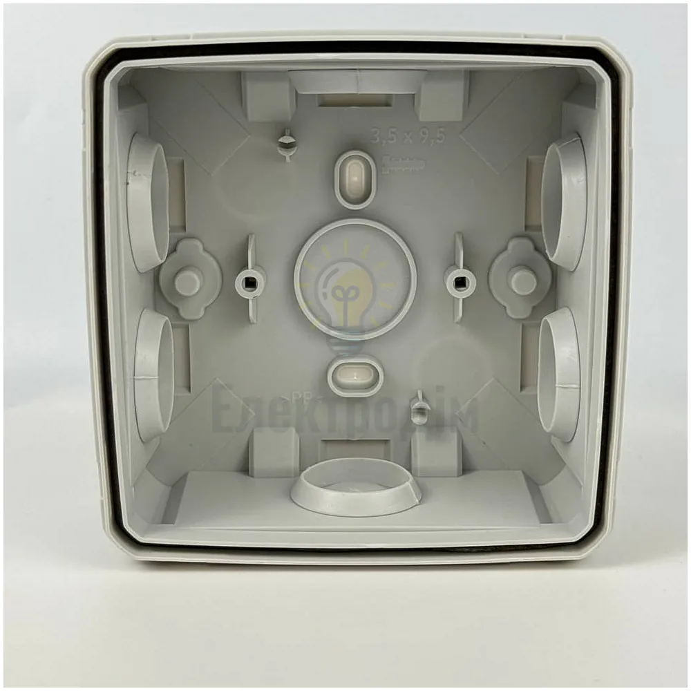 Коробка розподільча СКІМ 114х114х54 (K115) сіра В1102008  - фото 10