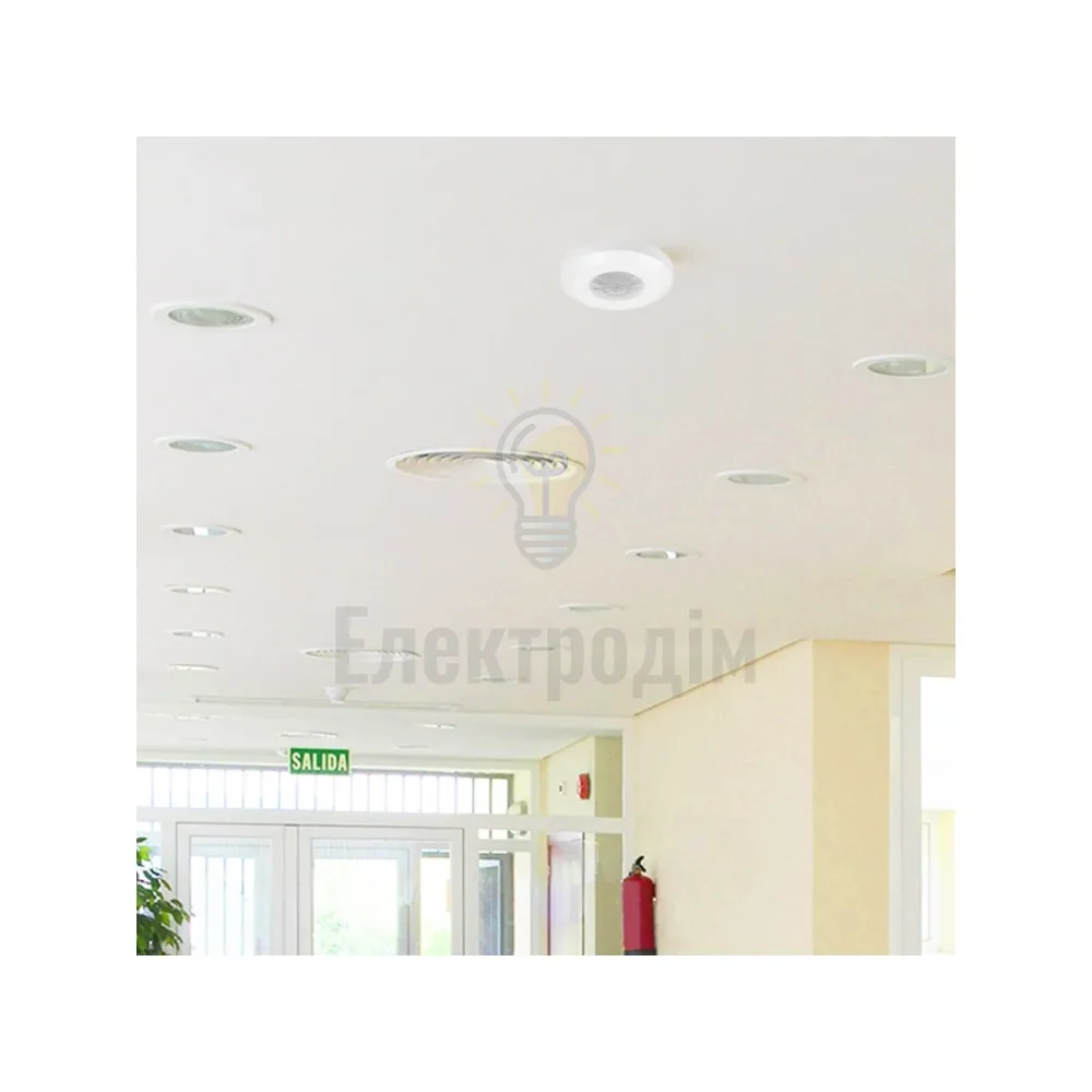 Датчик руху SEN52 200W 360° білий ARD 80344  - фото 1