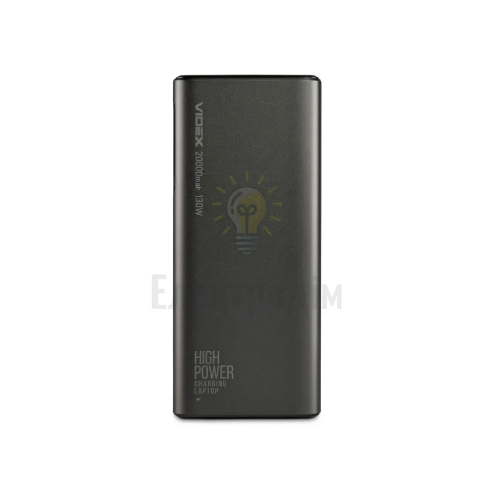 Повербанк 20000mAh VIDEX VPB-323 130W PD100W +Display VPB-323-B  - фото 8