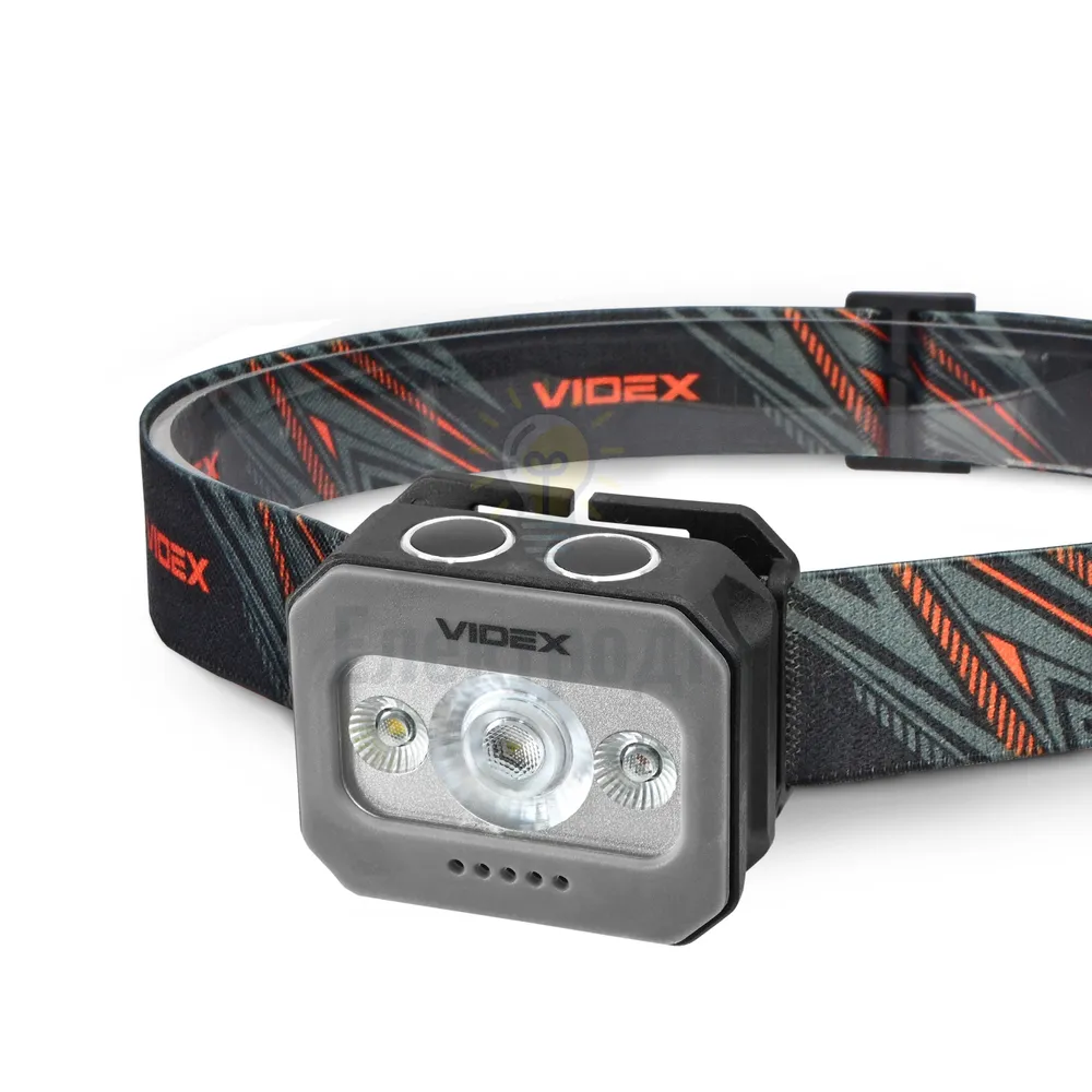 Налобний світлодіодний ліхтарик VIDEX VLF-H086 400Lm 3000K/5000K/RED (20шт/ящ) VLF-H086  - фото 14
