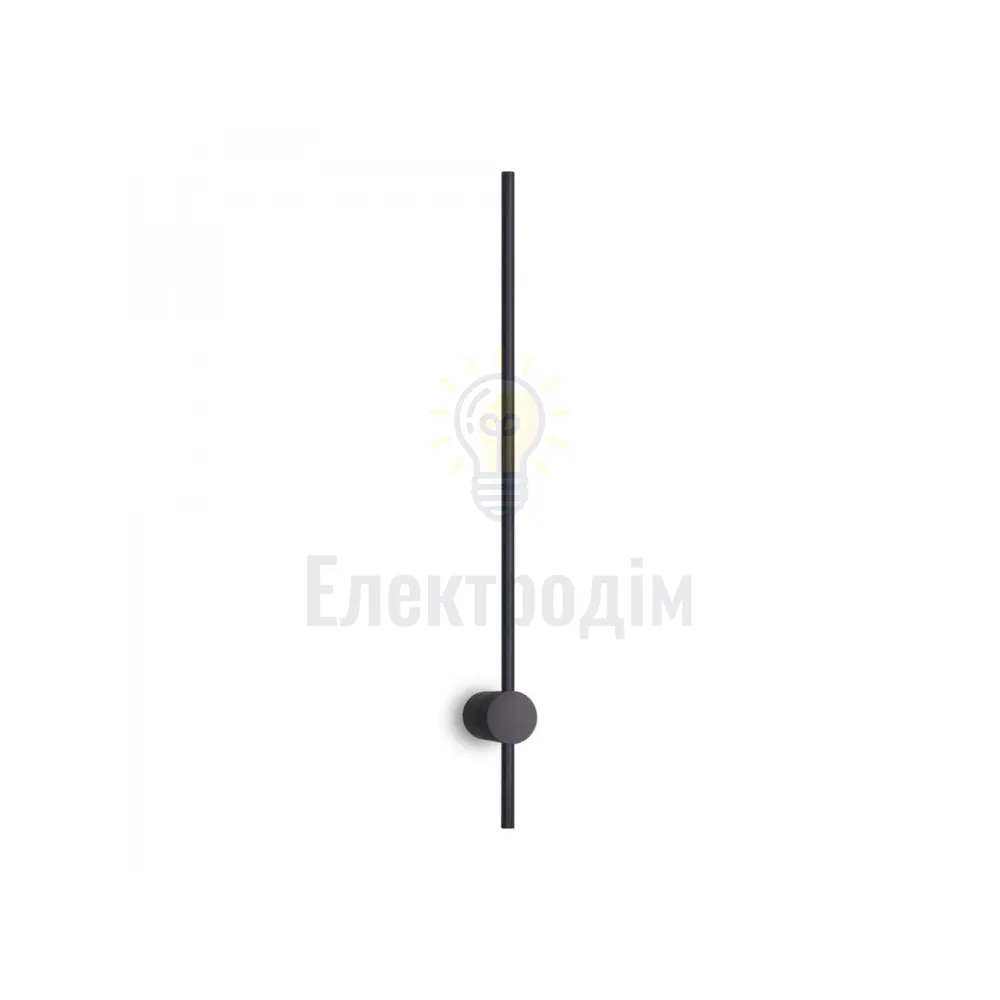 AL8150ARD 230V 9W, чорний 360LM 4000К 800*80*55mm IP20 80422 