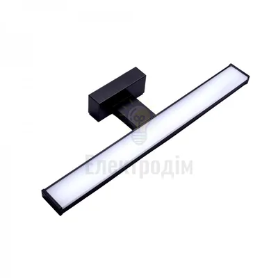 AL5080ARD 230V 8W 580LM 4000К 400*106*42mm IP44 чорний, матовий розсіювач 80193 — купити в Електродім
