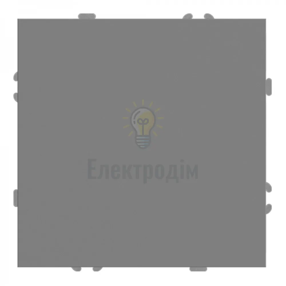 EV111B-G заглушка, механізм сірий Soft 80778  - фото 2