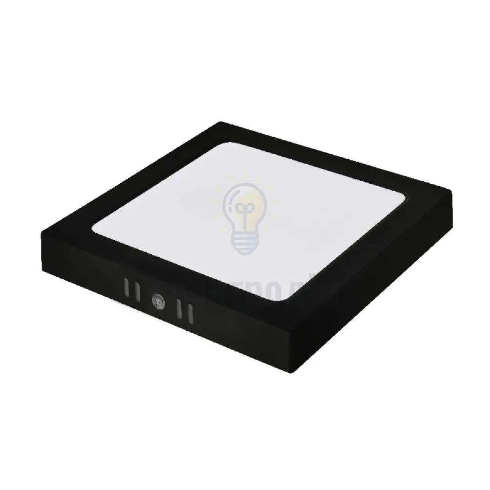 Світильник накладний LED 18W 3CCT 1660Lm ІР20 чорний квадрат 016-084-0018-020 