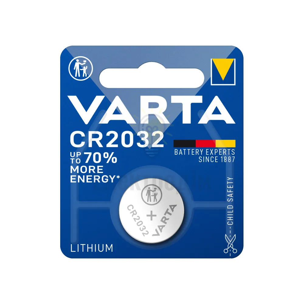 Батарейка VARTA CR 2032 (блістер-1 шт.) 6032101401 