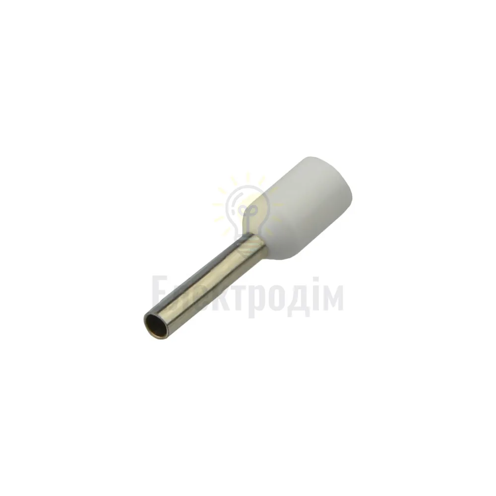 Наконечник трубчастий АСКО  HT  0,75-10 білі (100шт) A0060010113 