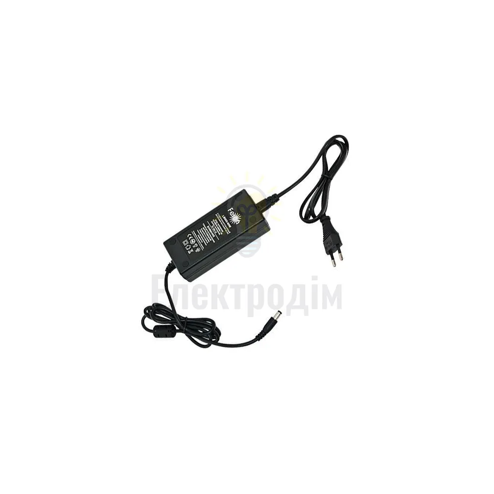 Трансформатор електронний для світлод. стрічки LB005 30W 12V (шнур 1,2м) 21489  - фото 1