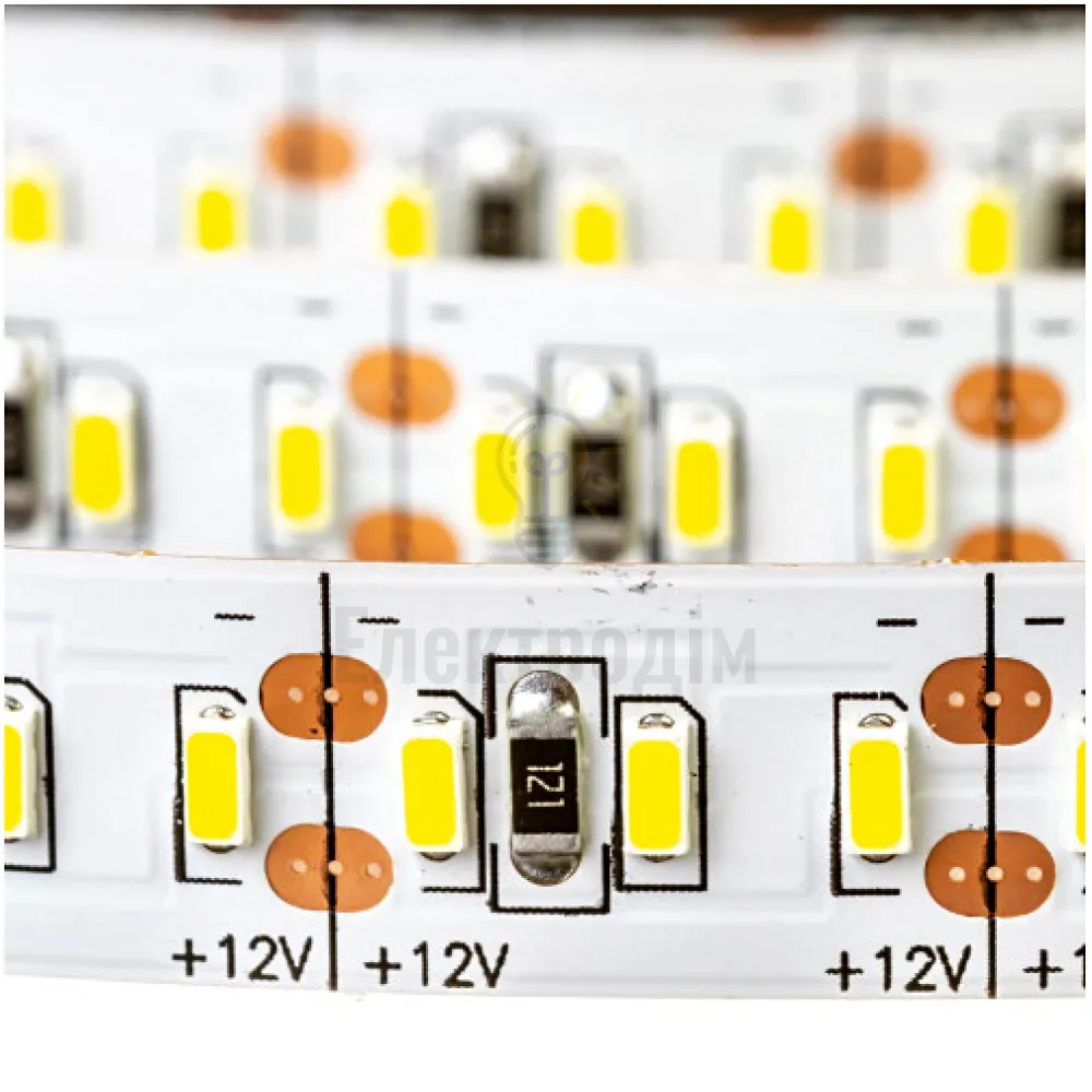 AVT Світлодіодна стрічка нейтральна 12V AVT smd2835 204LED/м IP20 1017915  - фото 2