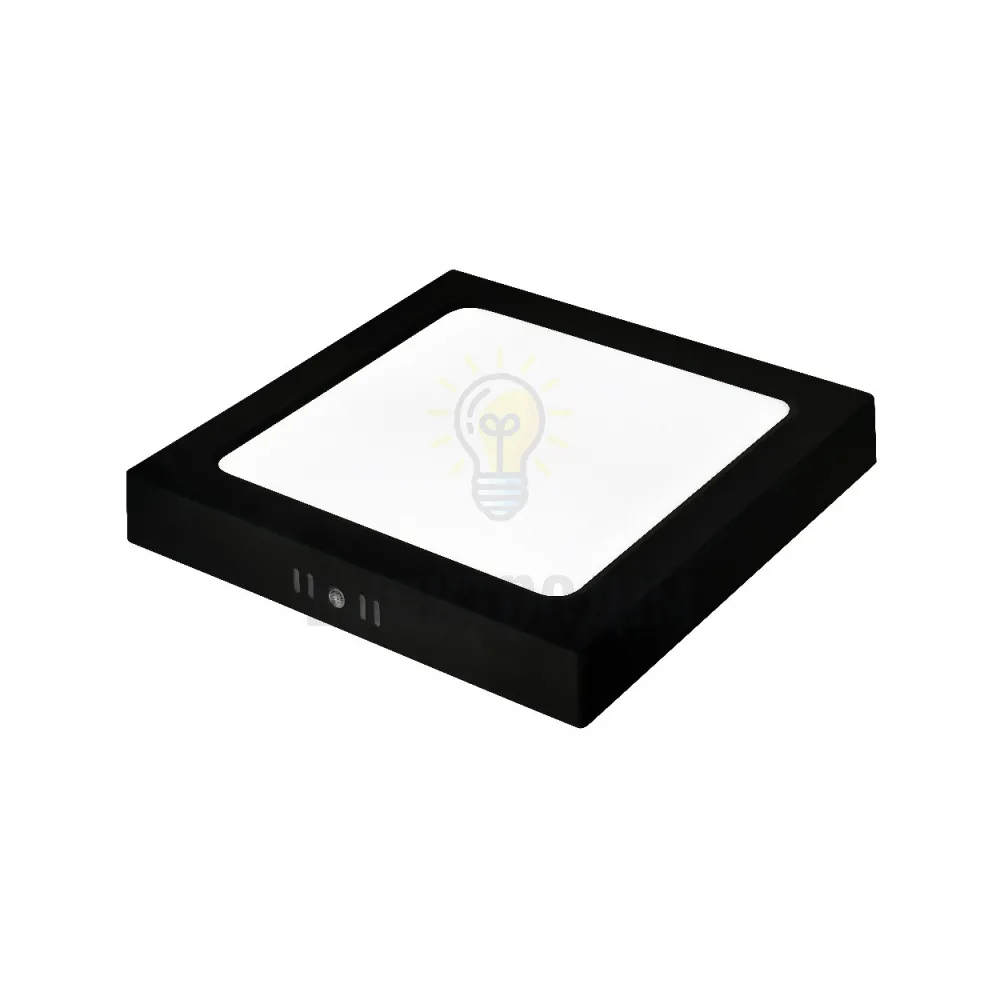 Світильник накладний LED 24W 3CCT 2270Lm ІР20 чорний квадрат 016-084-002-0204 