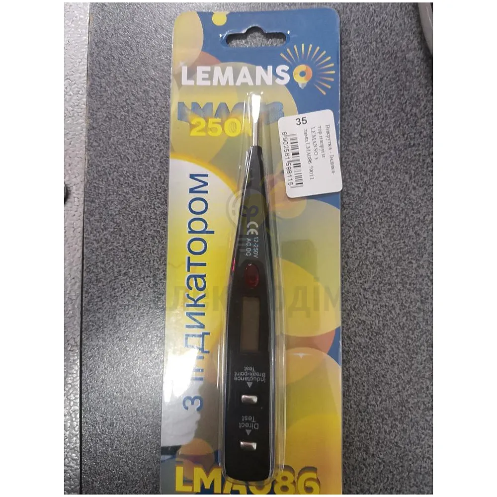 Викрутка - Індикатор напруги LEMANSO з ламп.LMA086 79011 