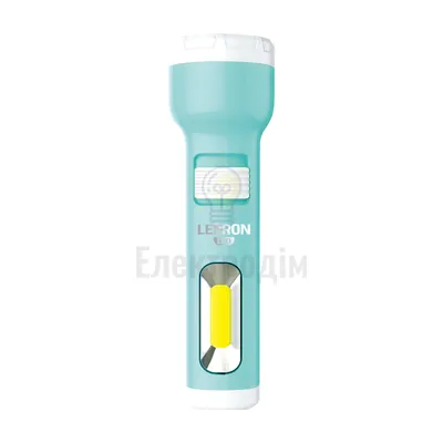 LED ліхтар ручний акумуляторний LEBRON L-HL-31, ABS, зелений, 1W + 1W COB, USB, 1200mAh Li-Ion 15-15-31 URSA — купити в Електродім