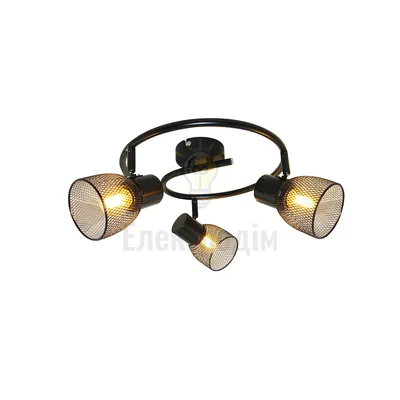 Світильник VELMAX V-TPL-SP017-3, max 35W, E27, 220V 22-32-63 — купити в Електродім