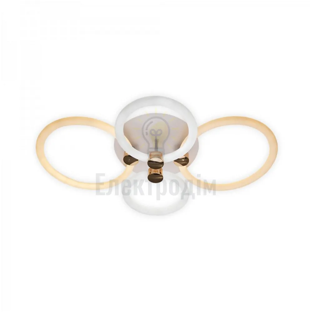 AL6134-1ARD 76W коло 8450Lm 3000K-6500K 615*415*130mm FELICITY GOLD 80072  - фото 4