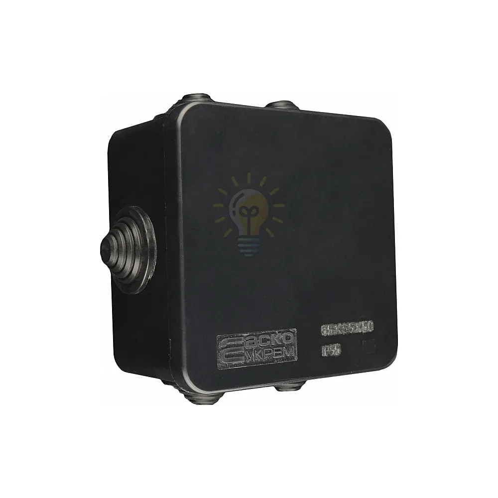 Розподільча  коробка серії UAtmo Jet Black 85*85*50 A0150170032 